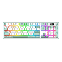 Redragon K761WG-RGB-PRO 3-Modes 104 Gasket Mechanical Keyboard with LCD Display