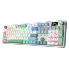 Redragon K761WG-RGB-PRO 3-Modes 104 Gasket Mechanical Keyboard with LCD Display