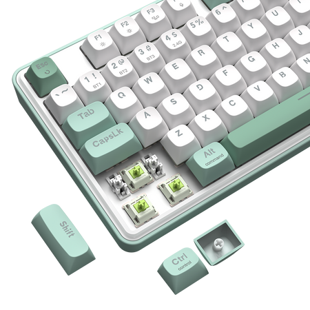 Redragon K761WG-RGB-PRO 3-Modes 104 Gasket Mechanical Keyboard with LCD Display