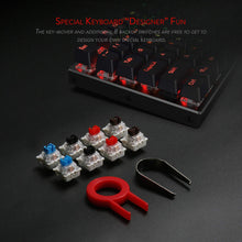 Redragon K556-US RGB LED Kabelgebundene Mechanische Gaming Tastatur Mit Hintergrundbeleuchtung, Aluminium Tastatur, 104 Tasten Anti-Ghosting, für Windows, Laptop, PC, Notebook (QWERTY Layout, Schwarz)