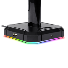 Redragon HA300 Scepter Pro Headset Stand RGB Backlit Gaming Headphone Stand with Supporting Bar