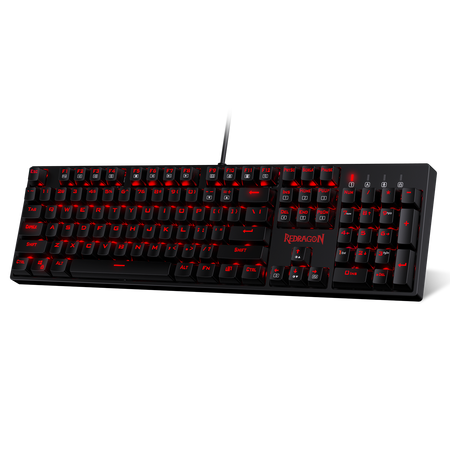 Redragon K582 SURARA Red LED Backlit Mechanical Gaming Keyboard 4
