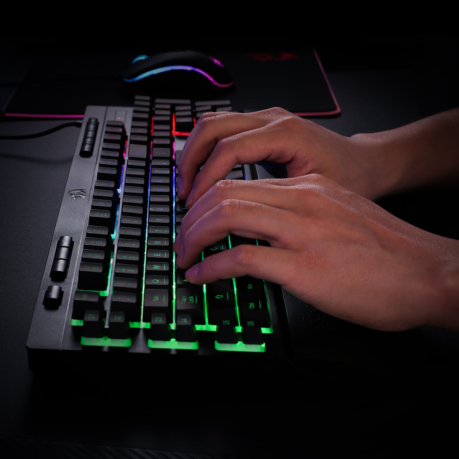 Clavier Gamer - Redragon SHIVA K512 RGB AZERTY