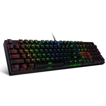 Redragon K582-BA USB QWERTY Mechanische Gaming Tastatur & M711 Cobra Gaming Maus Combo, 10.000 DPI, 7 Programmierbare Tasten, RGB Beleuchtete Tastatur, Schwarz