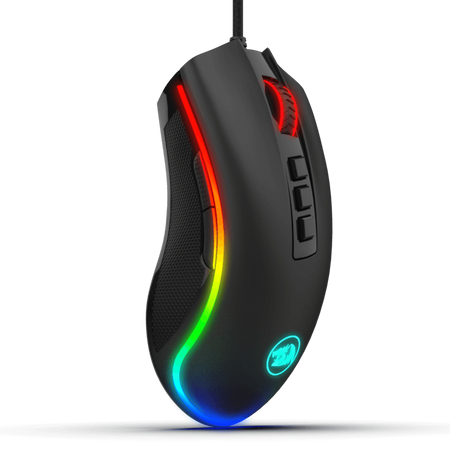 Redragon M711 COBRA Gaming Mouse with 16.8 Million RGB Color Backlit, 10,000 DPI Adjustable, Comfortable Grip, 7 Programmable Buttons