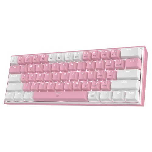 CLAVIER MÉCANIQUE Redragon LAKSHMI K606 RAINBOW LED RED SWITCH