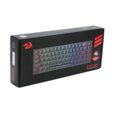 Redragon K631 Castor 65% Wired RGB Gaming Keyboard, 68 Keys Hot-Swappable Compact Mechanical Keyboard w/100% Hot-Swap Socket, Free-Mod Plate Mounted PCB & Dedicated Arrow Keys, Quiet Red Linear Switch
