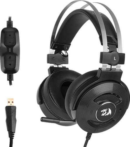 Redragon H991 TRITON Wired Active Noise Canceling Gaming Headset