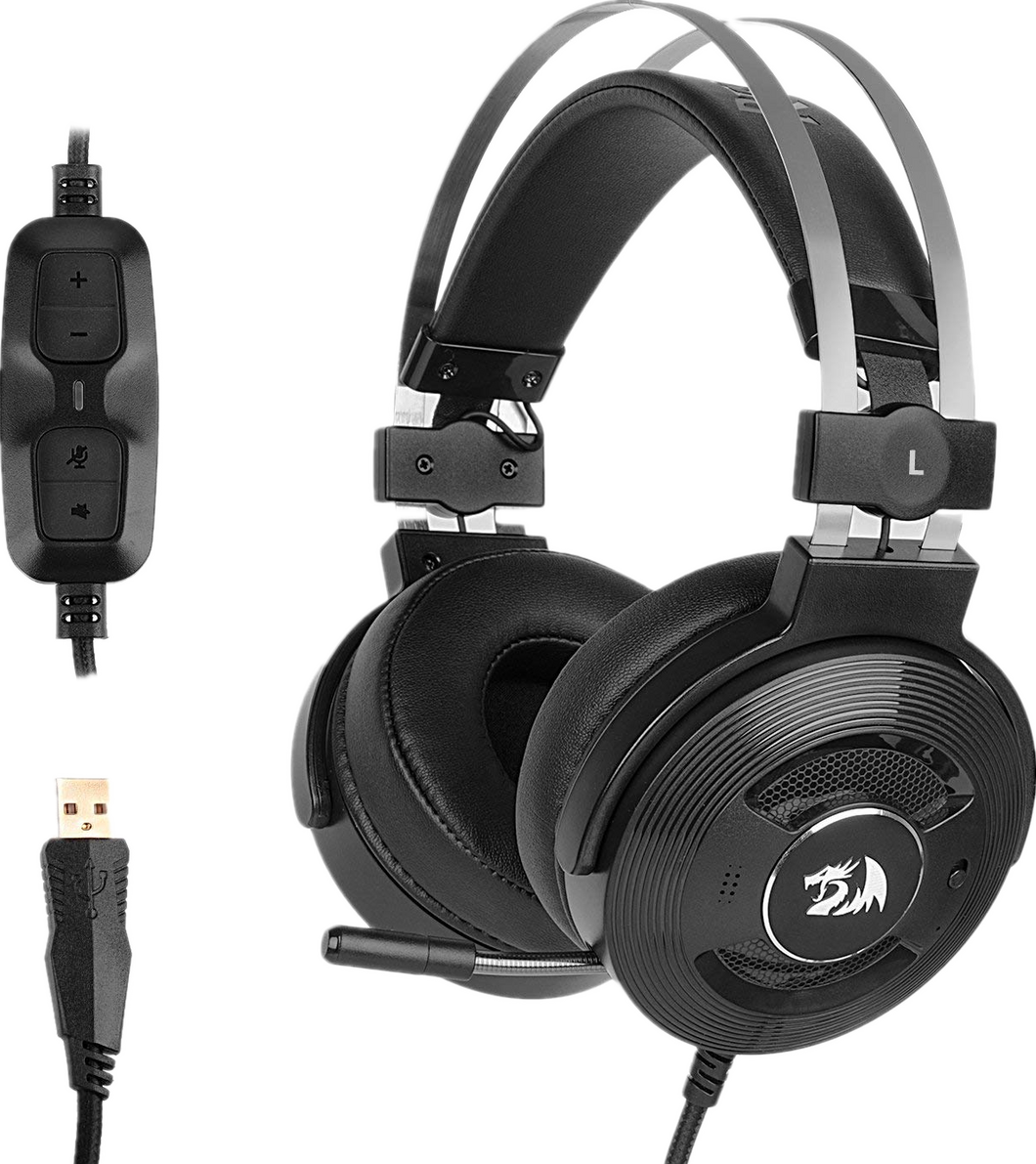Redragon H991 TRITON Wired Active Noise Canceling Gaming Headset – REDRAGON  ZONE