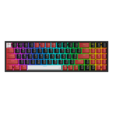 Redragon K628 PRO 75% 3-Mode Wireless RGB Gaming Keyboard, 78 Keys Hot-Swappable Compact Mechanical Keyboard w/Hot-Swap Free-Mod PCB Socket, Dedicated Arrow Keys & Numpad, Red Switch
