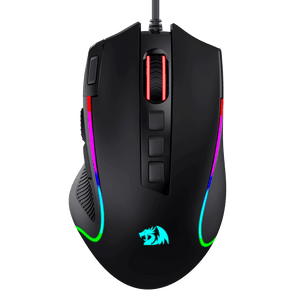 Redragon M612 Predator RGB Gaming Mouse, 8000 DPI Wired Optical Gamer Mouse with  11 Programmable Buttons & 5 Backlit Modes, Software Supports DIY Keybinds Rapid Fire Button