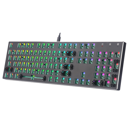Redragon BBK556 Barebone DIY RGB Backlit Mechanical Gaming Keyboard