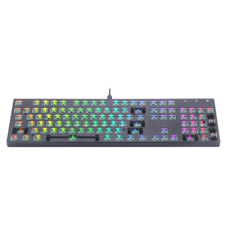 Redragon BBK556 Barebone DIY RGB Backlit Mechanical Gaming Keyboard