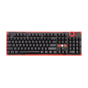 Redragon ABS Double Shot Injection Backlit Keycaps for Mechanical Switch Keyboards with Key Puller (Crystal Black)