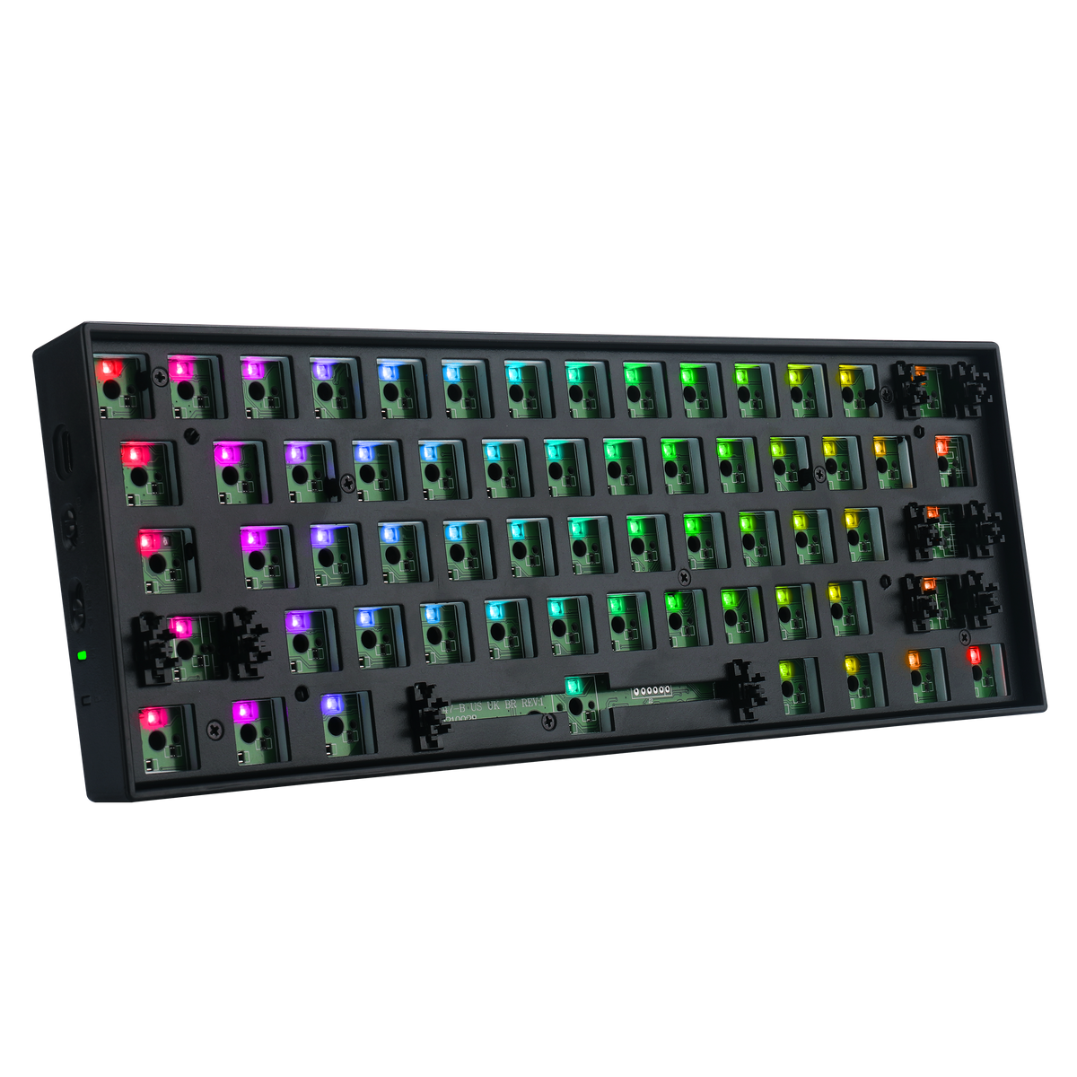 Redragon BBK530 Barebone DIY RGB Mechanical Keyboard, Bluetooth/2.4Ghz