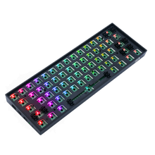 Redragon BBK530 Barebone DIY RGB Mechanical Keyboard, Bluetooth/2.4Ghz/Wired Tri-Mode Gaming Keyboard