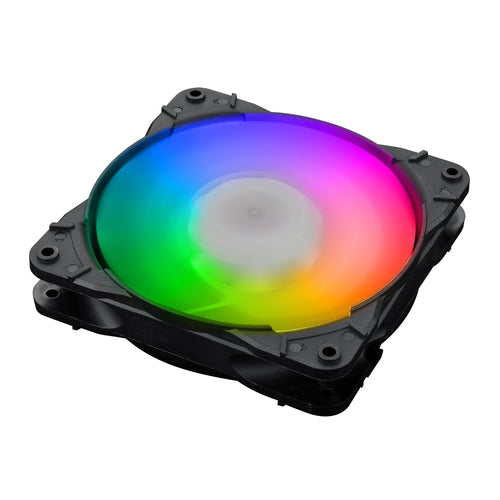 Redragon GC-F007 Computer Case 120mm PC Cooling Fan, RGB LED Quiet High Airflow Adjustable Color LED Fan, CPU Cooler and Radiators (3 Packs)