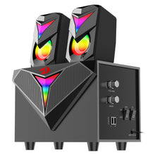 Redragon 2.1 heavy bass gaming speaker with lighting