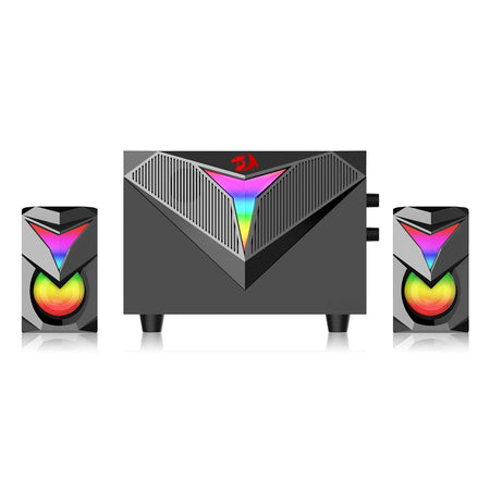 Redragon 2.1 heavy bass gaming speaker with lighting