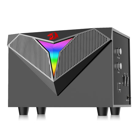 Redragon 2.1 heavy bass gaming speaker with lighting
