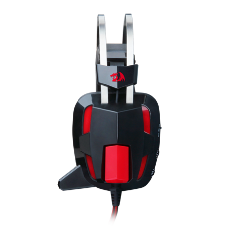 Redragon H201 Stereo Gaming Headset for PS4, Xbox One，PC and Smartphones, Over Ear Noise Reduction Gaming Headphone with Mic, Bass Surround, Universal 3.5mm