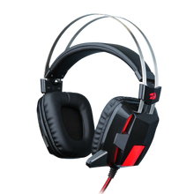 Redragon H201 Stereo Gaming Headset for PS4, Xbox One，PC and Smartphones, Over Ear Noise Reduction Gaming Headphone with Mic, Bass Surround, Universal 3.5mm