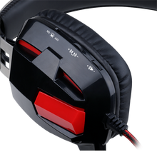 Redragon H201 Stereo Gaming Headset for PS4, Xbox One，PC and Smartphones, Over Ear Noise Reduction Gaming Headphone with Mic, Bass Surround, Universal 3.5mm