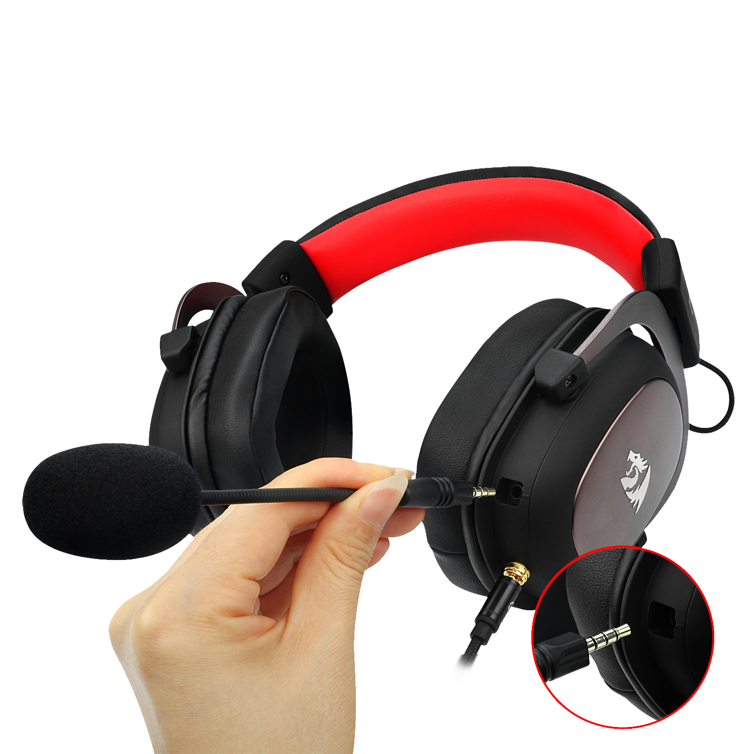 Redragon H510 Zeus Wired Gaming Headset 7.1 Surround Detachable