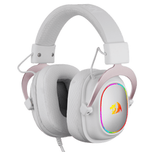 Redragon H510 Zeus-X RGB White Wired Gaming Headset - 7.1 Surround Sound - 53MM Audio Drivers in Memory Foam Ear Pads w/Durable Fabric Cover- Multi Platforms Headphone - USB Powered for PC/PS4/NS