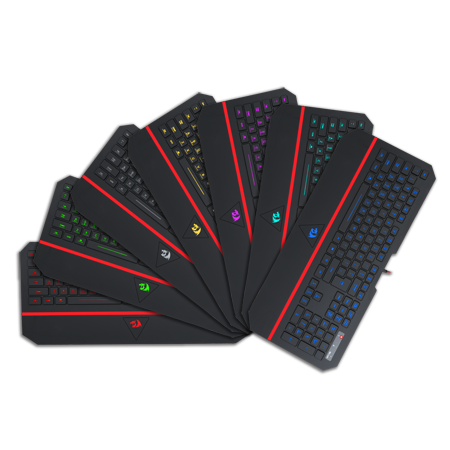 Redragon K502 Karura 7 color backlight gaming keyboard