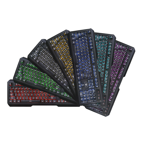 Redragon K506 Centaur 7-Color Rainbow Backlit Full-Size Gaming Keyboard With Numeric Keypad