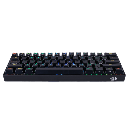 Redragon K530 PRO Draconic 60% Compact RGB Wireless Mechanical Keyboard, 61 Keys Tenkeyless Designed 5.0 Bluetooth Gaming Keyboard  and 16.8 Million RGB Lighting for PC, Tablet, Cell Phone