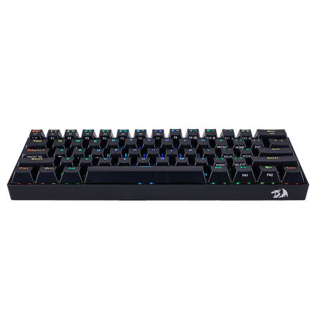 Redragon K530 PRO Draconic 60% Compact RGB Wireless Mechanical Keyboard, 61 Keys Tenkeyless Designed 5.0 Bluetooth Gaming Keyboard  and 16.8 Million RGB Lighting for PC, Tablet, Cell Phone