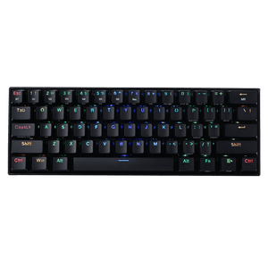 Redragon K530 PRO Draconic 60% Compact RGB Wireless Mechanical Keyboard, 61 Keys Tenkeyless Designed 5.0 Bluetooth Gaming Keyboard  and 16.8 Million RGB Lighting for PC, Tablet, Cell Phone