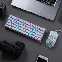 Redragon K530 60% RGB Wireless Mechanical Keyboard M808 Lightweight RGB Gaming Mouse Bundle