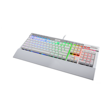 Redragon K550W RGB Yama 131 Key RGB LED Illuminated Backlit White Mechanical Keyboard