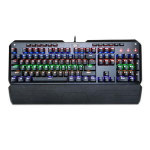 Redragon K555-R INDRAH Rainbow LED Backlit Mechanical Gaming Keyboard