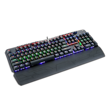 Redragon K555-R INDRAH Rainbow LED Backlit Mechanical Gaming Keyboard
