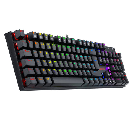 Redragon K565 RUDRA RGB LED Backlit Mechanical Gaming Keyboard with 104 Professional Keys-Linear Red Switches