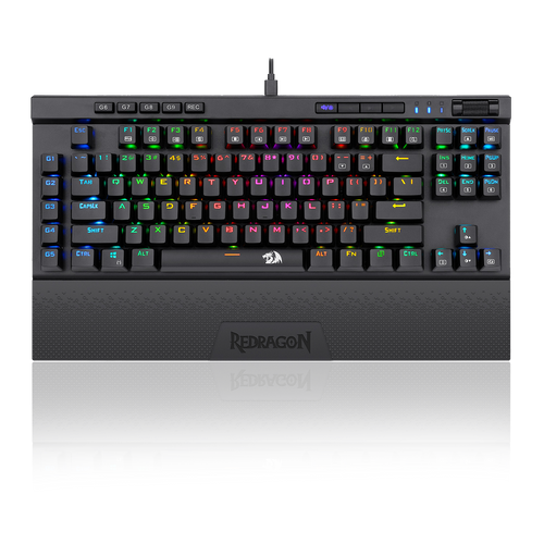 Redragon K587 MAGIC-WAND 87 Keys Compact RGB TKL Mechanical Gaming Keyboard 1