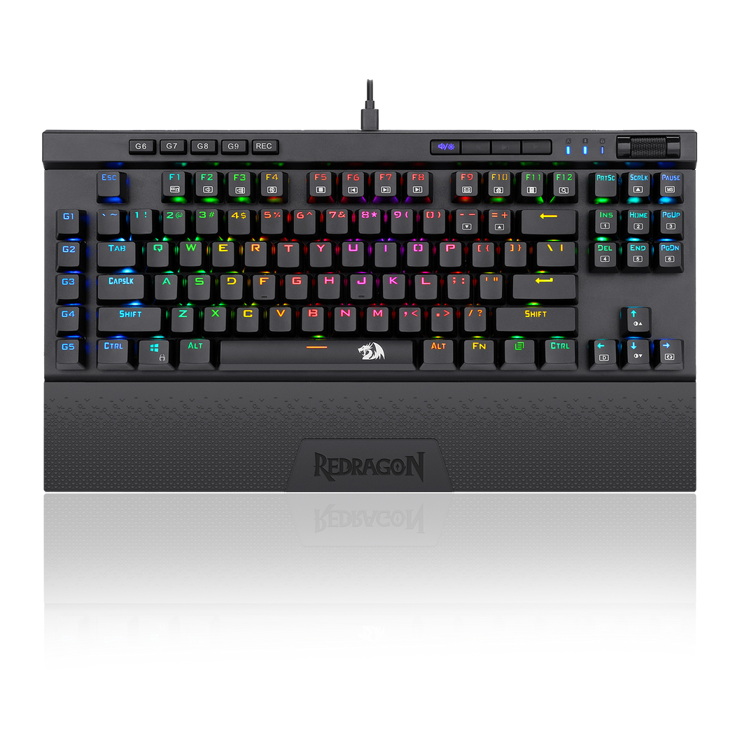 Clavier Mécanique AZERTY Gaming Redragon VATA K580 Full RGB Blue