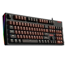 Redragon K592 Mechanical Gaming Wired Keyboard with Ultra-Fast V-Optical Blue Switches, White Backlit