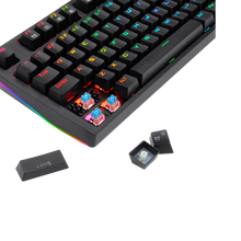 Redragon K592-PRO Mechanical Gaming RGB Wired Keyboard with Ultra-Fast V-Optical Blue Switches