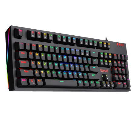 Redragon K592-PRO Mechanical Gaming RGB Wired Keyboard with Ultra-Fast V-Optical Blue Switches