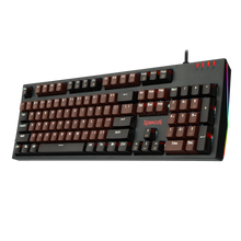 Redragon K592 Mechanical Gaming Wired Keyboard with Ultra-Fast V-Optical Blue Switches, White Backlit