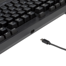 Redragon K596 VISHNU 2.4G Wireless/Wired RGB Mechanical Gaming Keyboard, 87 Keys TKL Compact Keyboard with 2400 mAh Battery, 10 Onboard Macro Keys &  Wrist Rest, 10H Play Time, Red Switches