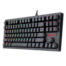 Redragon K598P-KBS-M RGB LED Backlit Mechanical Gaming Keyboard Support PC, laptop, smartphone and tablet device.