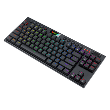Redragon K622 Horus TKL RGB Mechanical Keyboard, Ultra-Thin Designed Wired Gaming Keyboard w/Low Profile Keycaps, Dedicated Media Control & Linear Red Switch, Pro Software Supported