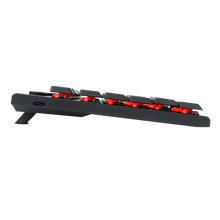 Redragon K622 Horus TKL RGB Mechanical Keyboard, Ultra-Thin Designed Wired Gaming Keyboard w/Low Profile Keycaps, Dedicated Media Control & Linear Red Switch, Pro Software Supported