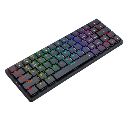 Redragon K624P-KBS 2.4G Bluetooth Wired 63 key Low-profile Mechanical Keyboard